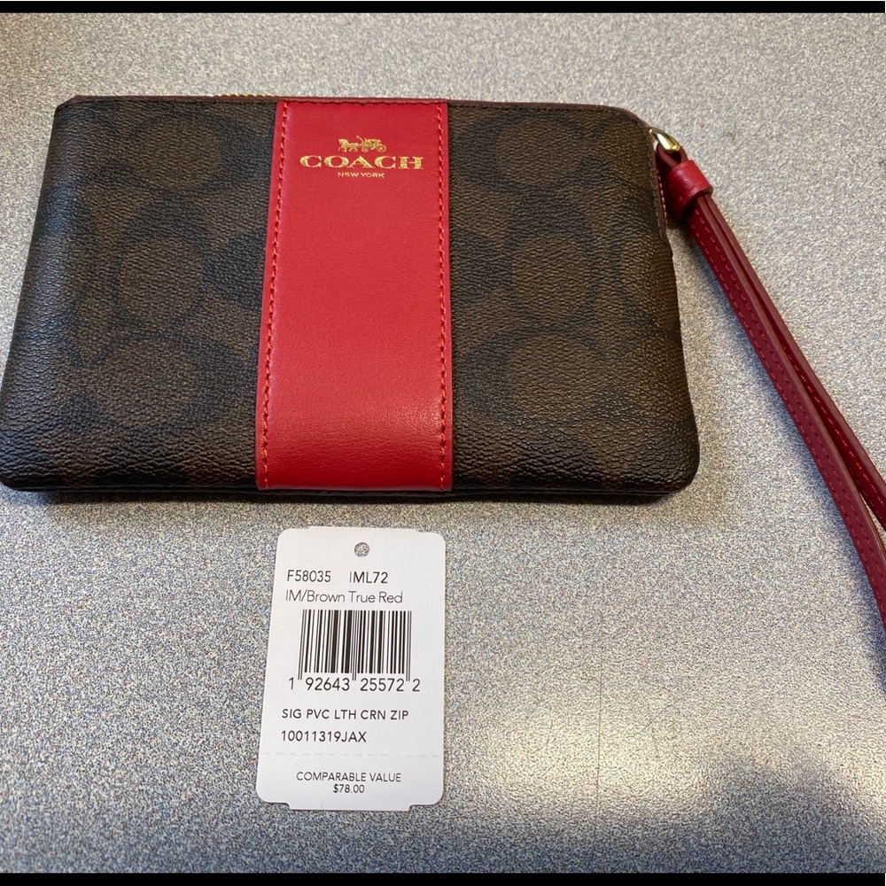 Coach wristlet